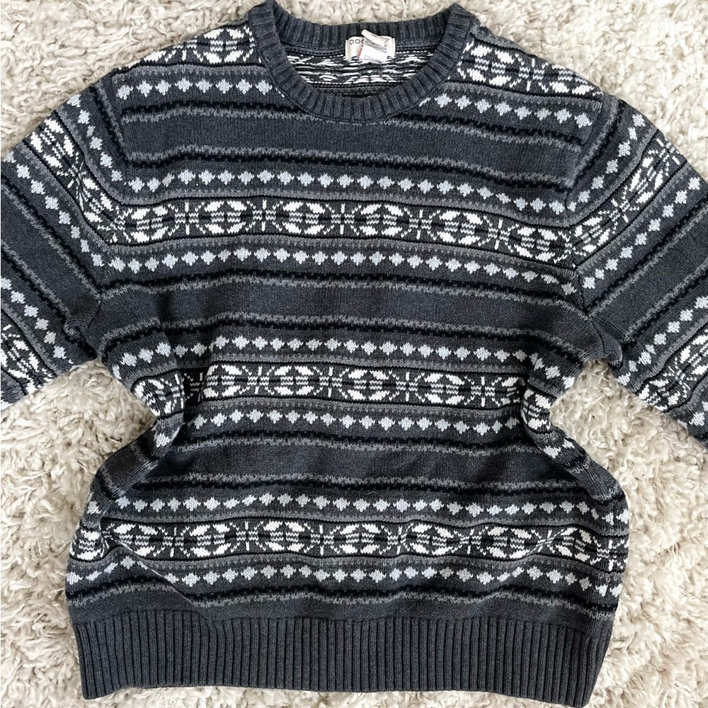Dockers 90s Chunky Knit/Fisherman Sweater, Size Large